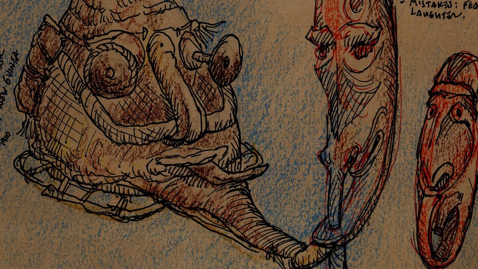 grotesque art